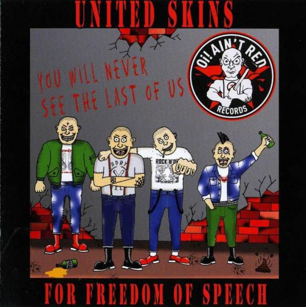 United Skins For Freedom Of Speech 2x CD